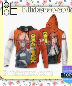 Makima Chainsaw Man Anime Personalized T-shirt, Hoodie, Long Sleeve, Bomber Jacket b