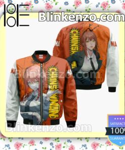 Makima Chainsaw Man Anime Personalized T-shirt, Hoodie, Long Sleeve, Bomber Jacket c