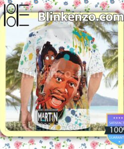 Martin Tv Series Watercolor Summer Shirts And Beach Shirt a