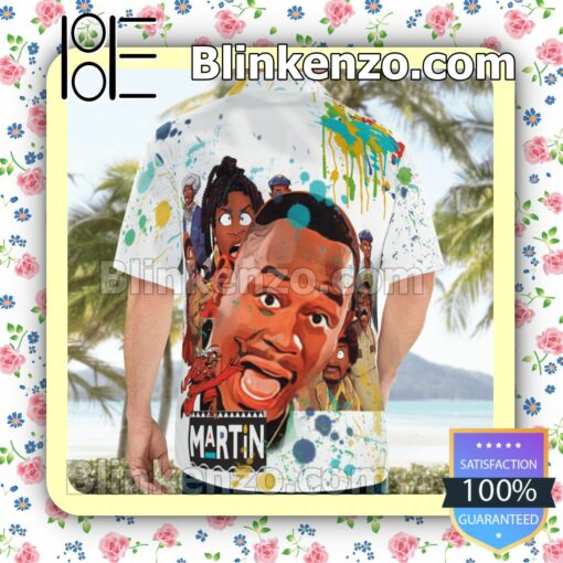 Martin Tv Series Watercolor Summer Shirts And Beach Shirt a