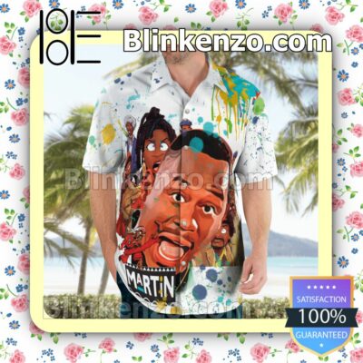 Martin Tv Series Watercolor Summer Shirts And Beach Shirt c