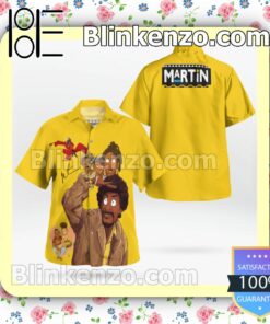 Martin Tv Series Yellow Summer Shirts