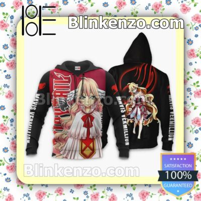 Mavis Vermillion Fairy Tail Anime Merch Stores Personalized T-shirt, Hoodie, Long Sleeve, Bomber Jacket b