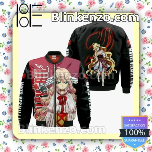 Mavis Vermillion Fairy Tail Anime Merch Stores Personalized T-shirt, Hoodie, Long Sleeve, Bomber Jacket c