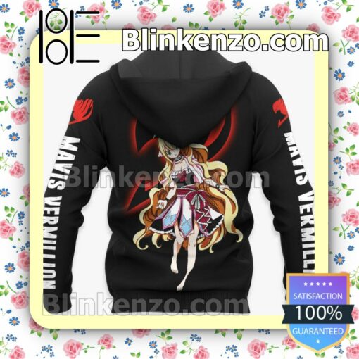 Mavis Vermillion Fairy Tail Anime Merch Stores Personalized T-shirt, Hoodie, Long Sleeve, Bomber Jacket x