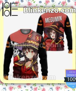 Megumin KonoSuba Anime Personalized T-shirt, Hoodie, Long Sleeve, Bomber Jacket a