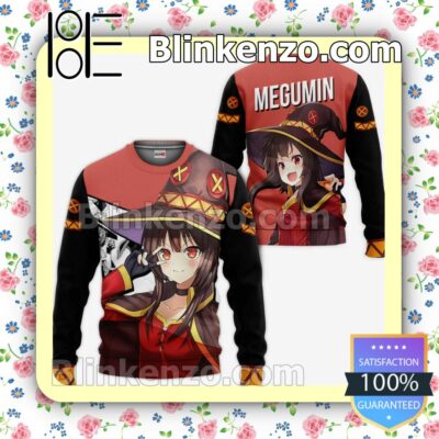 Megumin KonoSuba Anime Personalized T-shirt, Hoodie, Long Sleeve, Bomber Jacket a