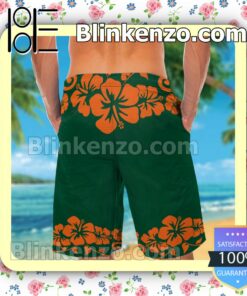 Miami Hurricanes & Minnie Mouse Mens Shirt, Swim Trunk a