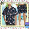 Michelob Ultra Navy Summer Hawaiian Shirt, Mens Shorts
