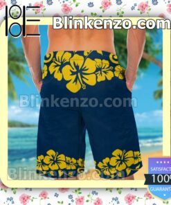 Michigan Wolverines & Mickey Mouse Mens Shirt, Swim Trunk a