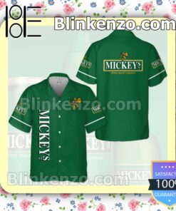 Mickey Beer Combo s Green Summer Hawaiian Shirt a