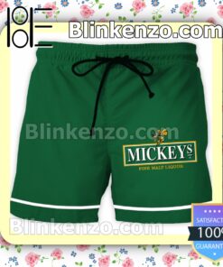 Mickey Beer Combo s Green Summer Hawaiian Shirt b