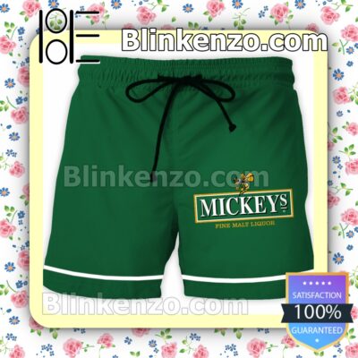 Mickey Beer Combo s Green Summer Hawaiian Shirt b