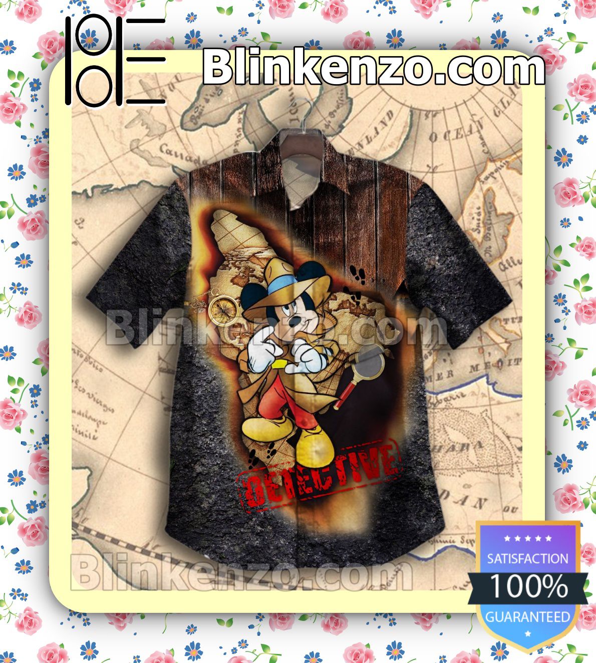 Discount Mickey Detective Summer Shirts
