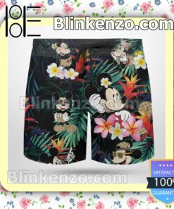 Mickey & Minnie Gucci Lost In The Forest Summer Hawaiian Shirt, Mens Shorts a