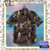 Mickey Soldier Floral Pattern Summer Shirts