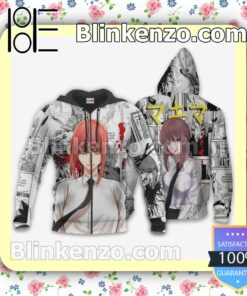 Mikima Manga Style Chainsaw Man Anime Personalized T-shirt, Hoodie, Long Sleeve, Bomber Jacket