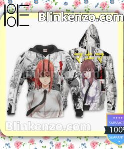 Mikima Manga Style Chainsaw Man Anime Personalized T-shirt, Hoodie, Long Sleeve, Bomber Jacket b
