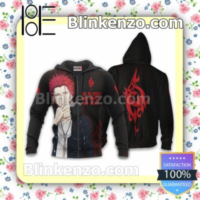 Mikoto Suoh Homra Red Clan Custom K Project Merch Personalized T-shirt, Hoodie, Long Sleeve, Bomber Jacket