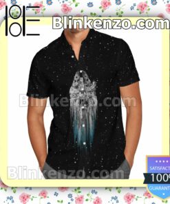 Millennium Falcon Particles On Black Summer Shirts a