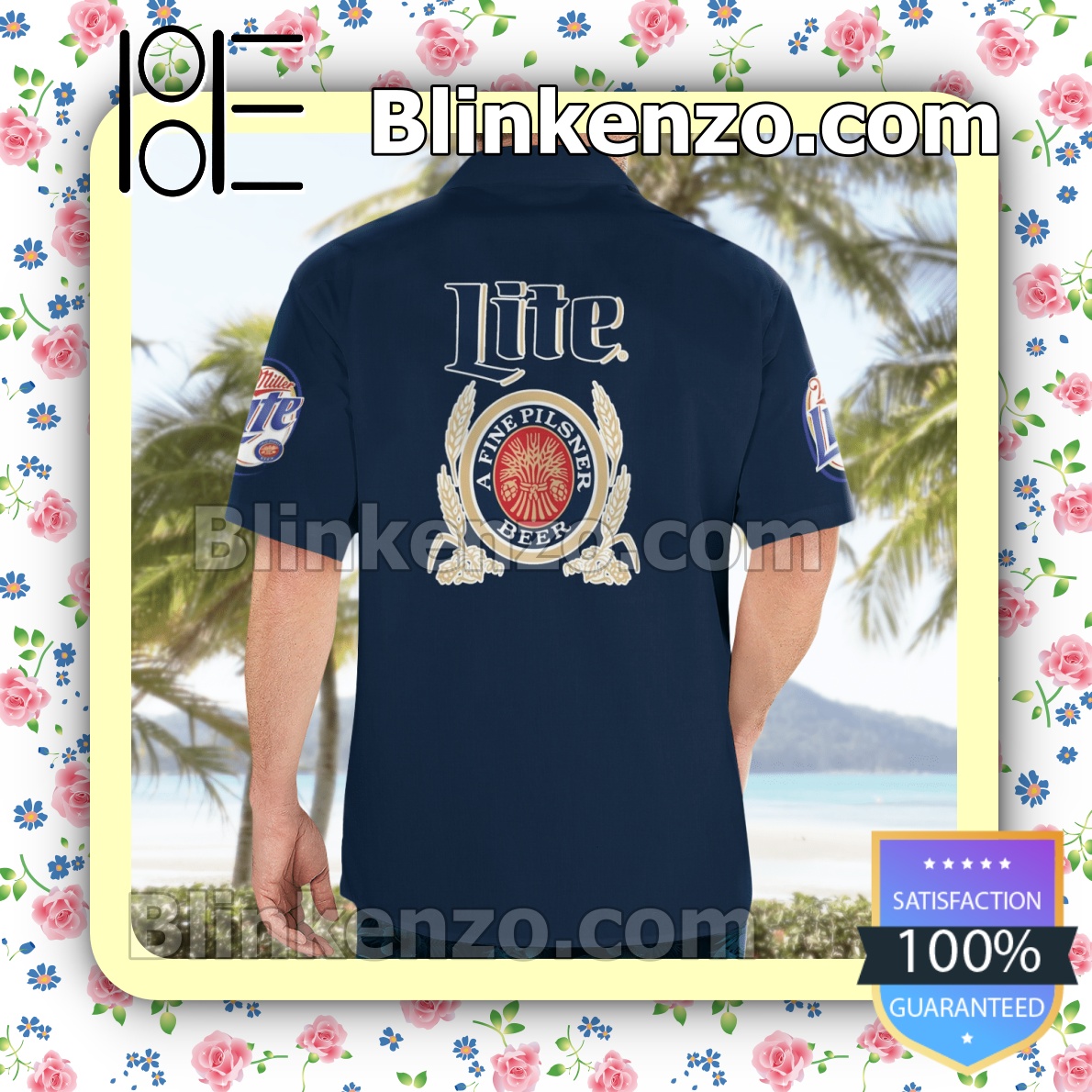 Miller Lite Summer Hawaiian Shirt - Zerelam