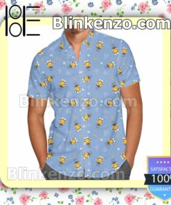 Mini Ahsoka Tano Star Wars Blue Summer Hawaiian Shirt, Mens Shorts