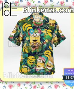 Minion Banana Tropical Summer Shirts b
