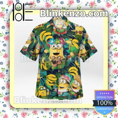 Minion Banana Tropical Summer Shirts b