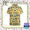 Minions Yellow Cute Pattern Disney Summer Hawaiian Shirt, Mens Shorts