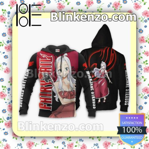 Mirajane Strauss Fairy Tail Anime Merch Stores Personalized T-shirt, Hoodie, Long Sleeve, Bomber Jacket b