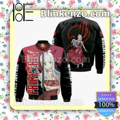 Mirajane Strauss Fairy Tail Anime Merch Stores Personalized T-shirt, Hoodie, Long Sleeve, Bomber Jacket c