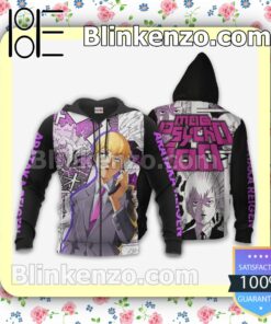 Mob Psycho 100 Arataka Reigen Anime Personalized T-shirt, Hoodie, Long Sleeve, Bomber Jacket