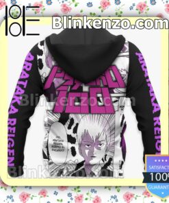 Mob Psycho 100 Arataka Reigen Anime Personalized T-shirt, Hoodie, Long Sleeve, Bomber Jacket x