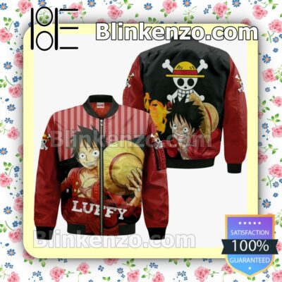 Monkey D Luffy One Piece Anime Personalized T-shirt, Hoodie, Long Sleeve, Bomber Jacket c