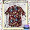 Monsters Inc Merry Christmas Button-down Shirts