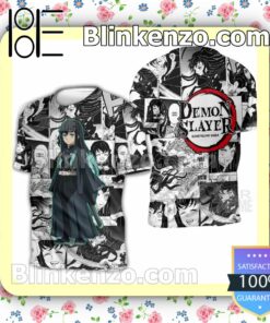 Muichiro Tokito Demon Slayer Anime Mix Manga Personalized T-shirt, Hoodie, Long Sleeve, Bomber Jacket b