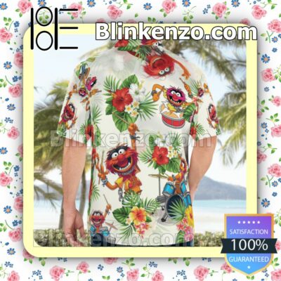 Muppet Tropical Floral Summer Shirts a