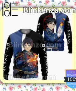Mustang Roy Fullmetal Alchemist Anime Personalized T-shirt, Hoodie, Long Sleeve, Bomber Jacket a