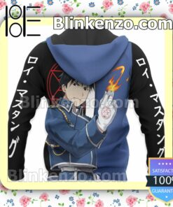 Mustang Roy Fullmetal Alchemist Anime Personalized T-shirt, Hoodie, Long Sleeve, Bomber Jacket x