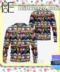 My Hero Academia Anime Characters Custom Anime Personalized T-shirt, Hoodie, Long Sleeve, Bomber Jacket c