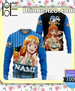 Nami Cat Burglar One Piece Anime Personalized T-shirt, Hoodie, Long Sleeve, Bomber Jacket a
