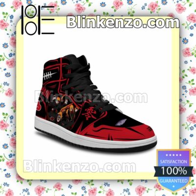 Naruto Akatsuki Pain Air Jordan 1 Mid Shoes b