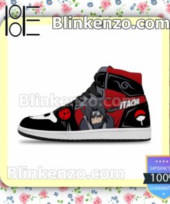 Naruto Itachi Anbu Uniform Costume Anime Air Jordan 1 Mid Shoes