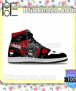 Naruto Itachi Anbu Uniform Costume Anime Air Jordan 1 Mid Shoes a