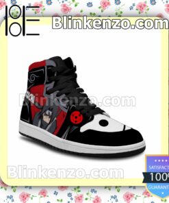 Naruto Itachi Anbu Uniform Costume Anime Air Jordan 1 Mid Shoes b