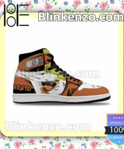 Naruto Run Funny Costume Naruto Anime Air Jordan 1 Mid Shoes a