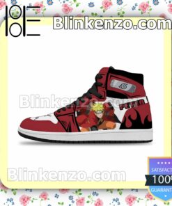 Naruto Sage Mode Costume Naruto Anime Air Jordan 1 Mid Shoes