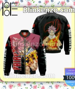 Natsu Dragneel Fairy Tail Anime Personalized T-shirt, Hoodie, Long Sleeve, Bomber Jacket c