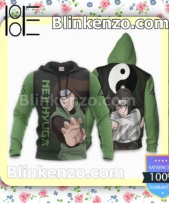 Neji Hyuga Naruto Anime Personalized T-shirt, Hoodie, Long Sleeve, Bomber Jacket b