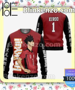 Nekoma Tetsuro Kuroo Haikyuu Anime Personalized T-shirt, Hoodie, Long Sleeve, Bomber Jacket a